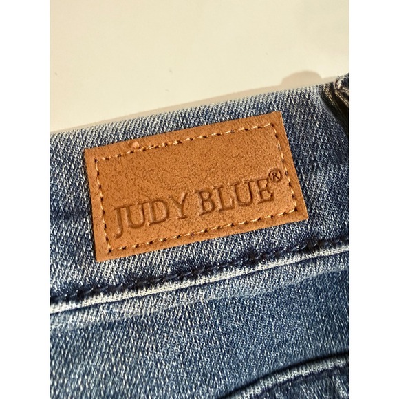 Judy Blue Skinny Fit Capri Jeans Medium Wash Women's Size 7/28 - Picture 4 of 10